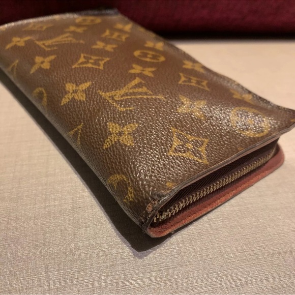 Authentic Louis Vuitton M61727 monogram Zippy Organizer Long Wallet LV CA0072 - Picture 6 of 12